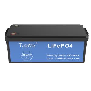 Quality 12V 200Ah Lithium Iron Phosphate Battery High Capacity UPS Battery for sale