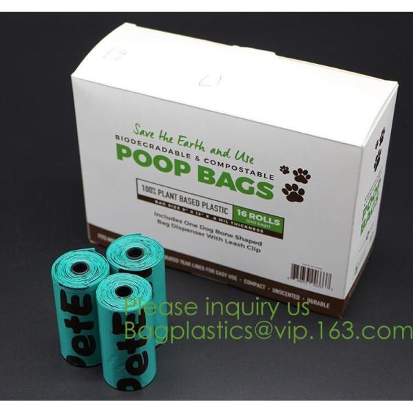 64 Gallon compostable trash bag biodegradable garbage bag, 0.9 Mil, 47"W x 60"H,cornstarch made 100% eco friendly direct