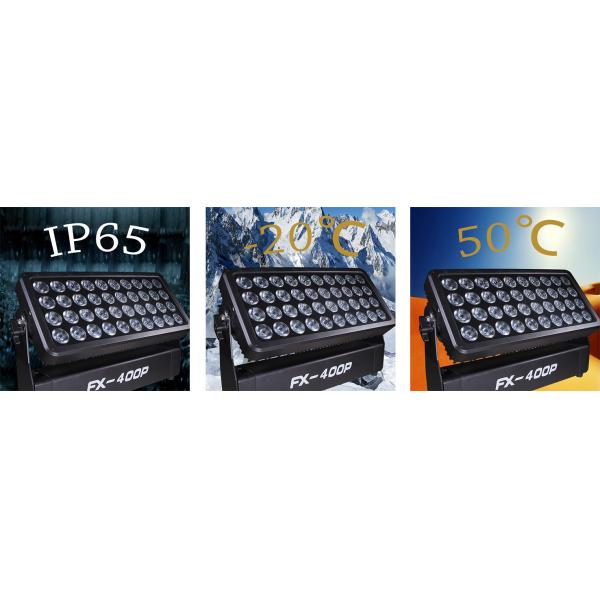 Outdoor HP Wireless 40 × 10W RGBW 4 In 1 LED Stage Flood Lights