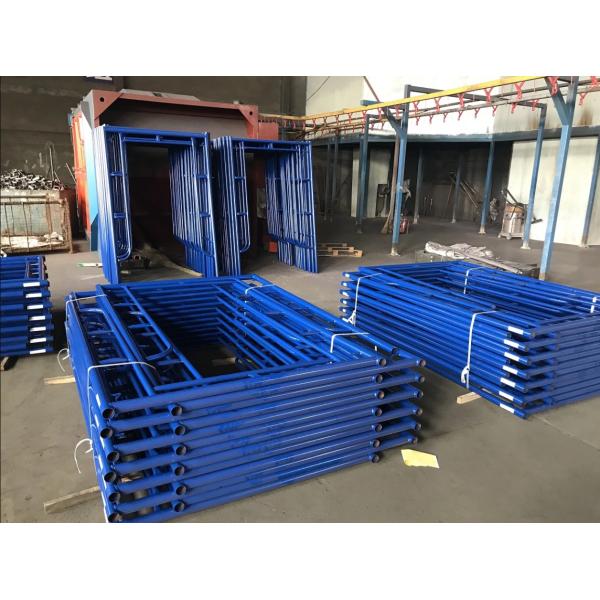 Q235 Scaffold Frame System Accessories Jack Base Walkthough Scaffold Ladder Clamp