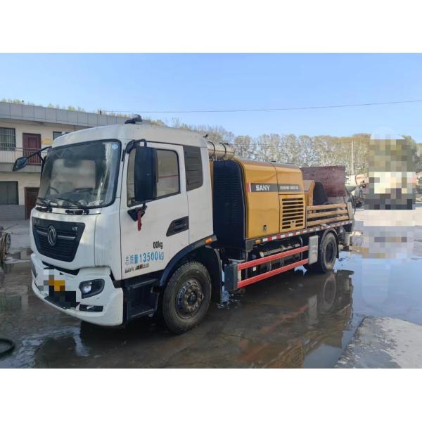 Used 2022 Sany Truck Mounted Concrete Pump Truck with 100 m3/h Productivity and 9185*2500*3040mm Dimensions