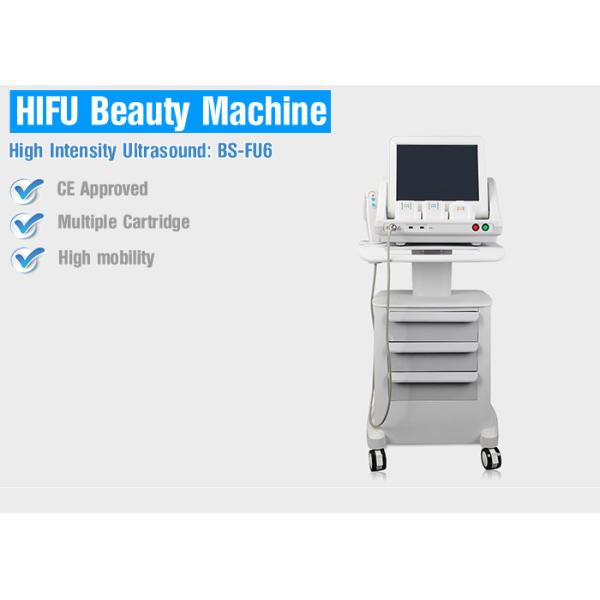 Skin Tightening HIFU Beauty Machine High Intensity Ultrasound Therapy For Beauty