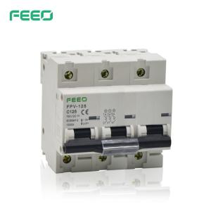 550VDC 125A 2P Residual Current Circuit Breaker
