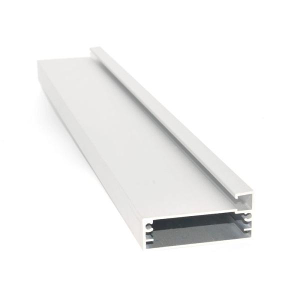 6063 T5 Custom Silver Anodized Aluminium Kitchen Profile Furniture Profiles For Kitchen Cabinet/Door