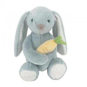 China Easter Gift Stuffed Animal Toy Bunny Holding A Carrot Soft Lovely Long Ears Plush Rabbit Toys on sale