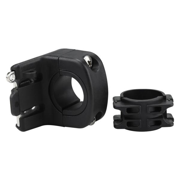 Black Handlebar Mount Tube Buckle For GoPro Wi-Fi Remote Control Suit 21-25mm Diameter Monopod