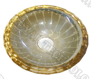 Glassware Copper Coating, Pink color plating on glass cups