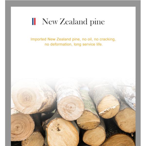 Environmental Protection Solid Wood Grating Bamboo Fiberboard