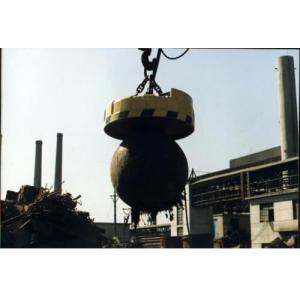 Quality Rust Proof Deep Reaching Large Industrial Magnets With Connecting Chains for sale