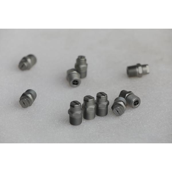 High-Pressure Nozzle for Sweepers: Stainless Steel, Surface Atomization Treatment & 40° Spray Angle