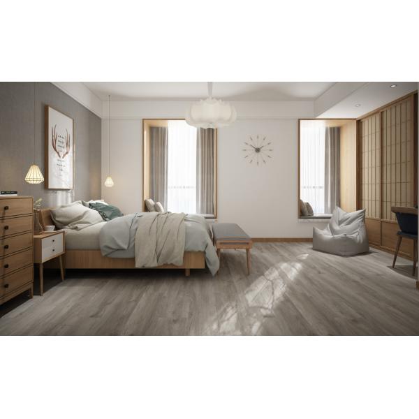 Eco Friendly Herringbone SPC Click Waterproof Fireproof European Oak Grain GKBM FT-W19022-5