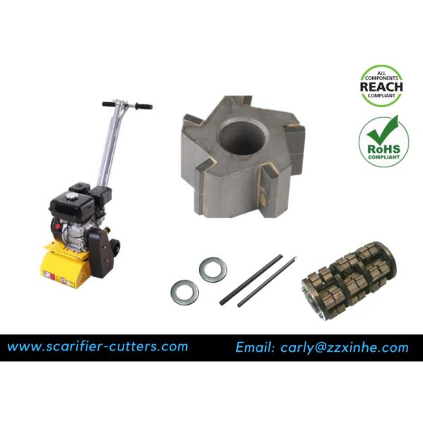 Scarifiers & Deck Scalers Parts TFP200 Milling Cutter Von Arx FR200 Drum Milling Cutters