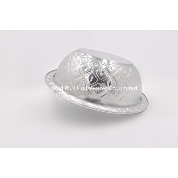 30cm Wholesale high quality stainless steel wash basin big capacity mixing soup bowl with flat cover