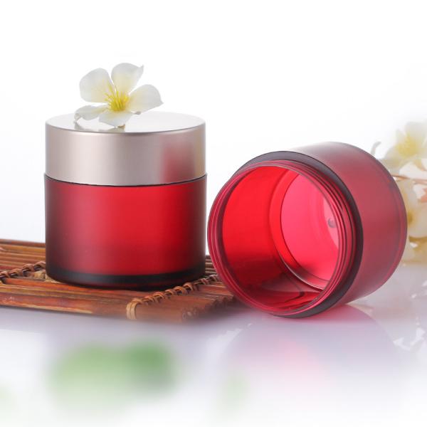Eco Acrylic Round Cosmetic Cream Jars 1oz 2oz 4oz 16oz