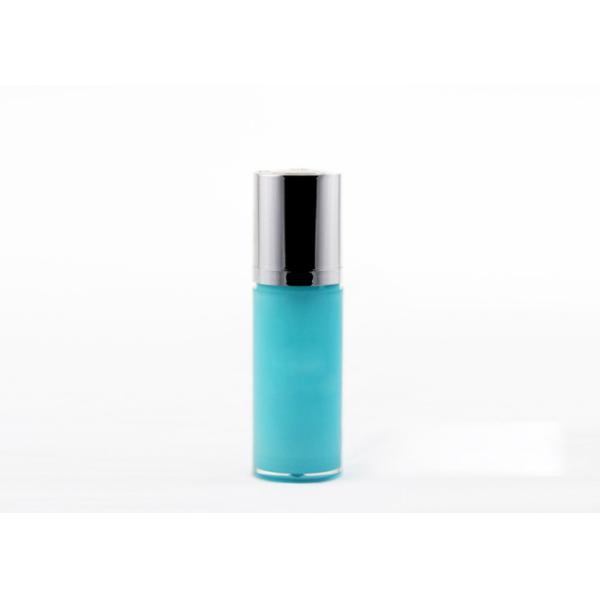 Hot Stamping Acrylic Airless Bottle , 30ml 50ml Plastic Pump Dispenser Bottles