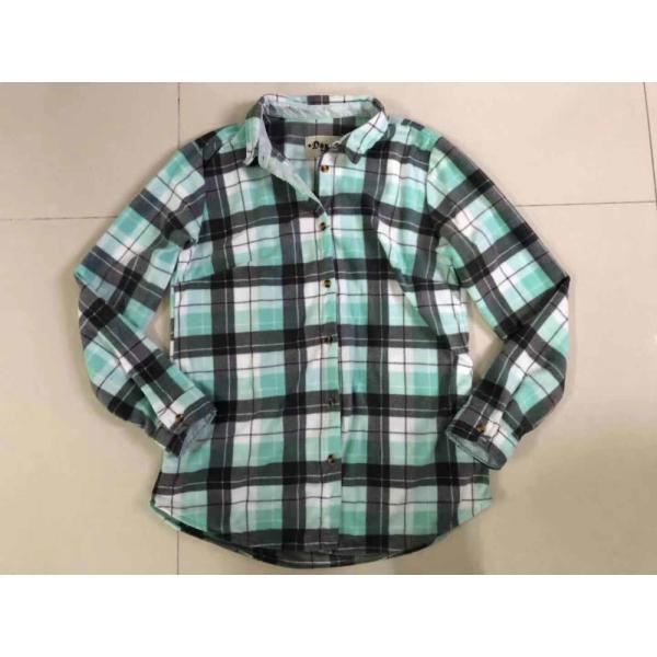 Ladies Casual Plaid Shirts / Woman's Casual Shirts / New fashion Cheap Shirts