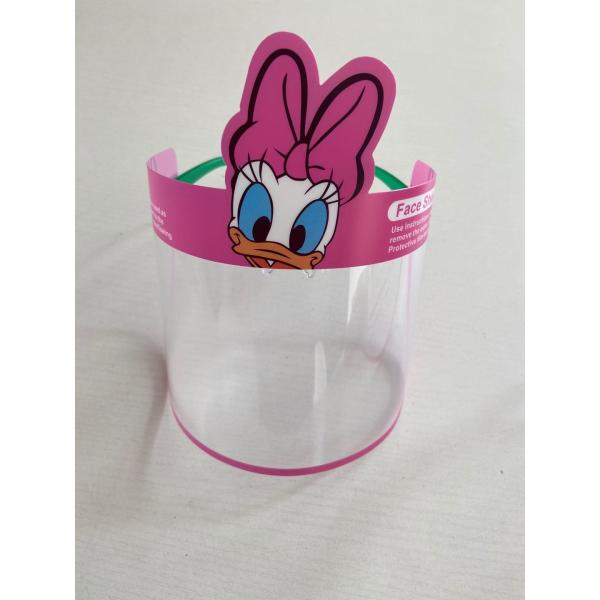 Kids Reusable Clear Plastic Face Shield Splash Proof 3 Years Life