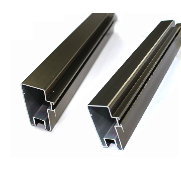High Precise Reliable Aluminum Curtain Wall Profile In Different Surface Treatment