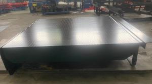 Quality Customizable Electric Hydraulic Loading Dock Leveler with Safety Chain and Push Button Controls for sale