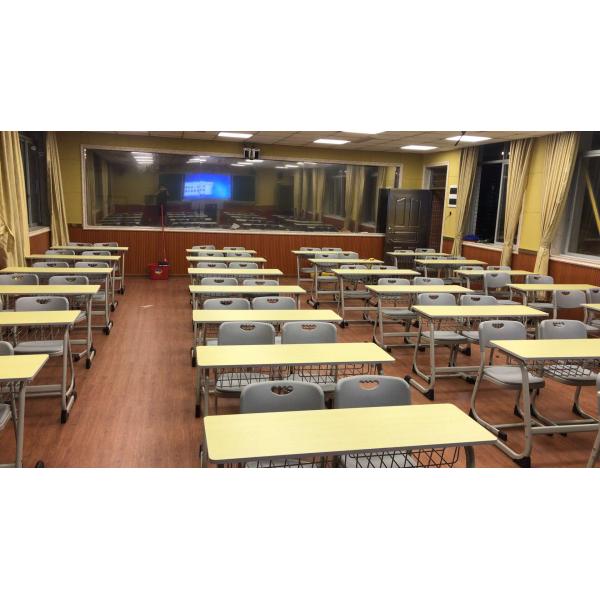 Green Blow - Molded Plastic Education Classroom Table And Chair Customized Color