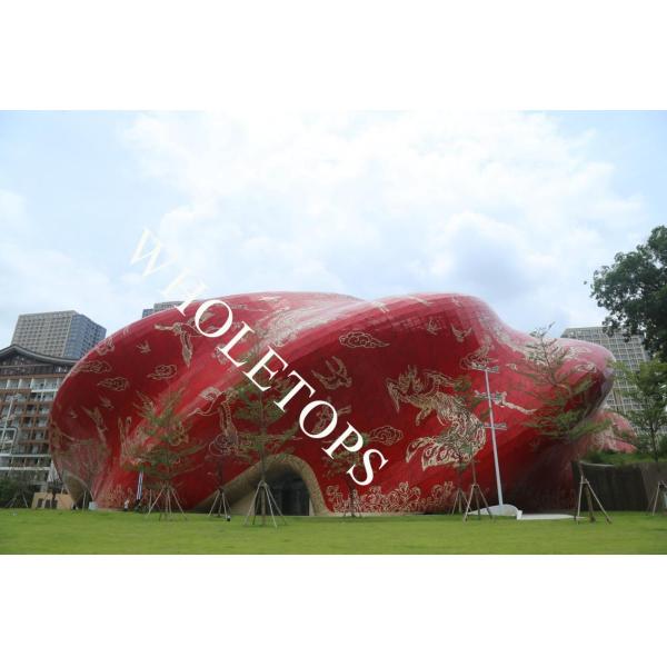 2.0MM Thickness Curved Aluminum Panels For Shopfront Decoration