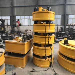 Large Circular Electric Electromagnetic Chuck Excavator Crane Lifting Magnet