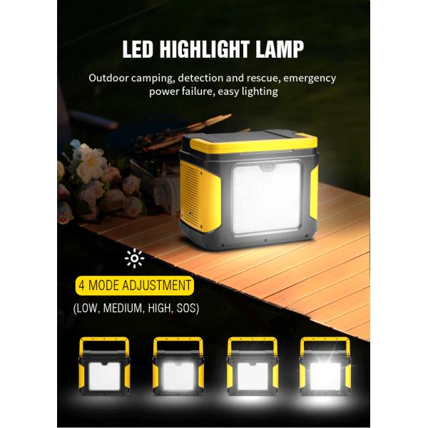 Lightweight Emergency Portable Power Station Rechargeable Generator 300W 296wh