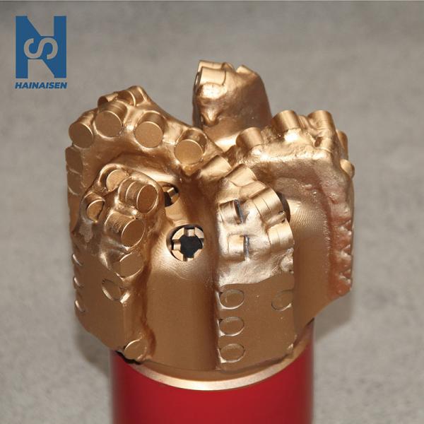 165mm PDC Bit For Well Drilling High Manganese Steel Body