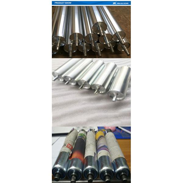 Industrial Single Groove Driven Gravity Roller Conveyor Customized Size