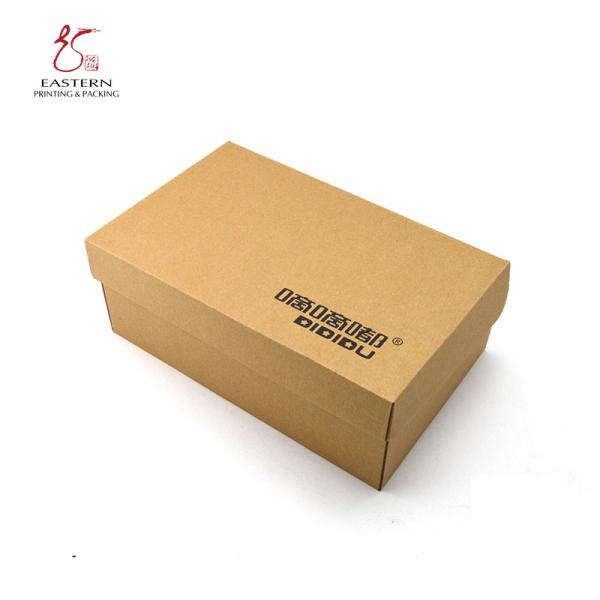 Eco-friendly Corrugated Cardboard Cardboard Shoes Box for Eco-friendly Footwear Packaging