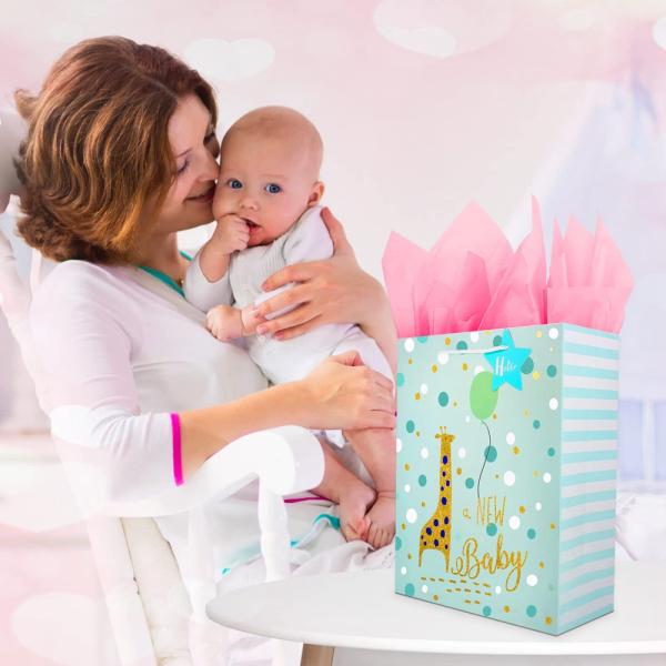 Stickers Colorful Cartoon Animal Candy Paper Gift Bag For Kids Birthday Baby Shower Party Favor