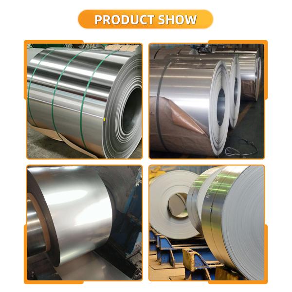 201 316L 430 304 Cold Rolled Stainless Steel Coil Sheet 1.0mm Thick Half Hard