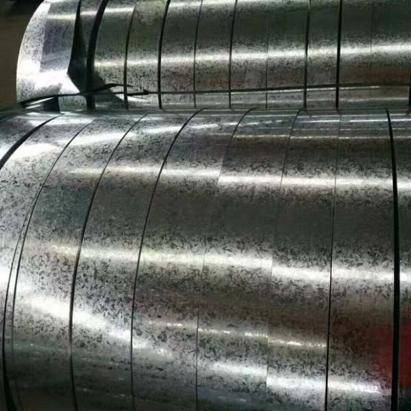 Narrow Galvanized Zinc Coated Steel Coil Regular Spangle ID 508/610mm