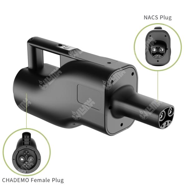 Olink Wholesale NACS Charger CHAdeMO to Tesla Adapter NACS CHAdeMO Adapters for Tesla Model 3