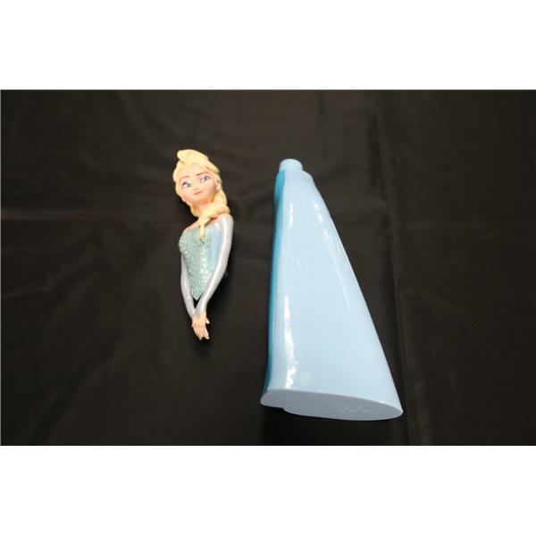 Blue Snow Color Disney Frozen Figurines Cartoon Shampoo Bottle ANNA ELSA Princess Container