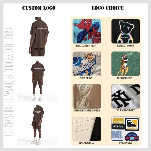 Summer Men Trucksuit Set Outfit Tie Dye Men&prime;s Oversized Tshirt Shorts Set for Men