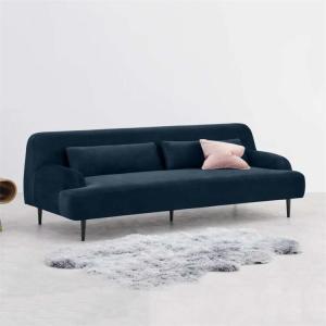 Customized Size Living Room Sofas Sectional With High Density Sponge