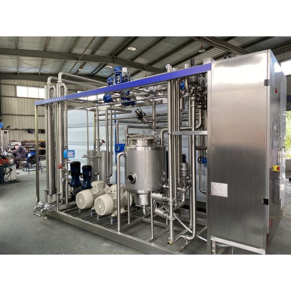 Full-Automatic Cost-Effective Uht Sterilization Equipment For Food&Beverage Factory Tubular Heat Exchange
