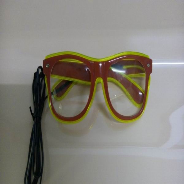 fashional necessary el glasses/light up glasses/glow glasses