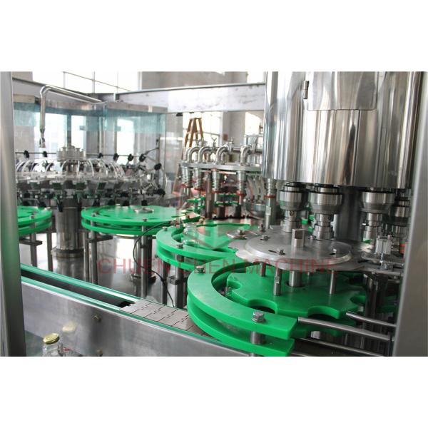 Mango Puree Hot Juice Filling Machine Monoblock Metal Screw Cap Type