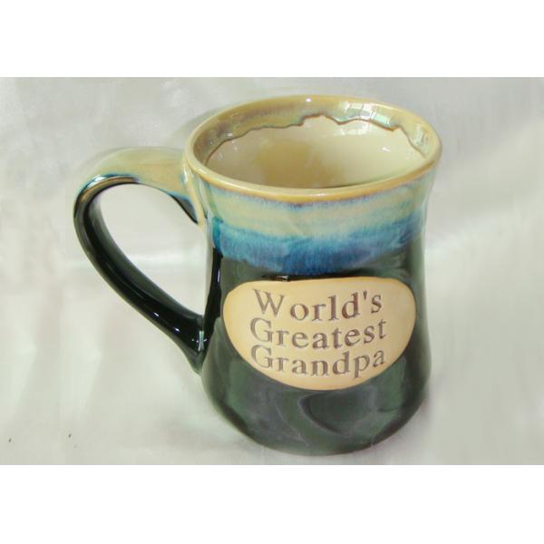 Stoneware Reactive Glaze Mug / Porcelain Coffee Mugs With Embossed Wordings