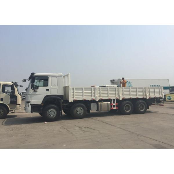 A7 Howo Sinotruk 8x4 50T Heavy Cargo Truck With 7M Length Cargo Container