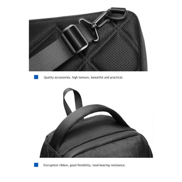 Oxford Cloth 6L Casual Shoulder Bag