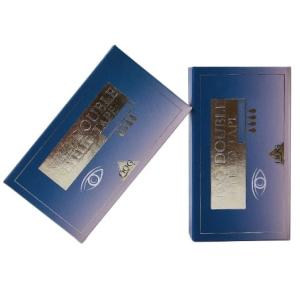 Cosmetic Clamshell 600g Rigid Magnetic Box Packaging With Mirror