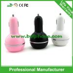 Universal Mobile Phone 2 Port Micro Usb Wireless Car Charger with Electric
