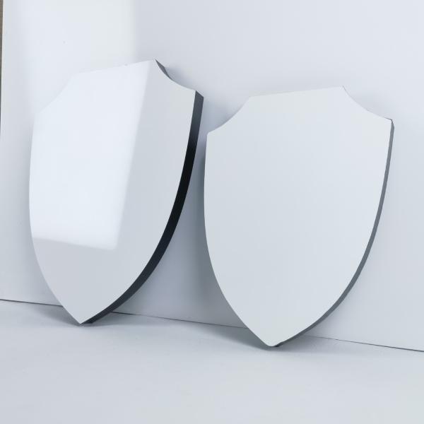 12mm Thick Heat Transfer Wooden Sublimation Shield Photo Frame Home Decor Hanging Board With Hanging Hole Prints On Wood Panels