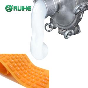 Quality FDA High Transparent Liquid Silicone Rubber Aging Resistance Button Parts for sale