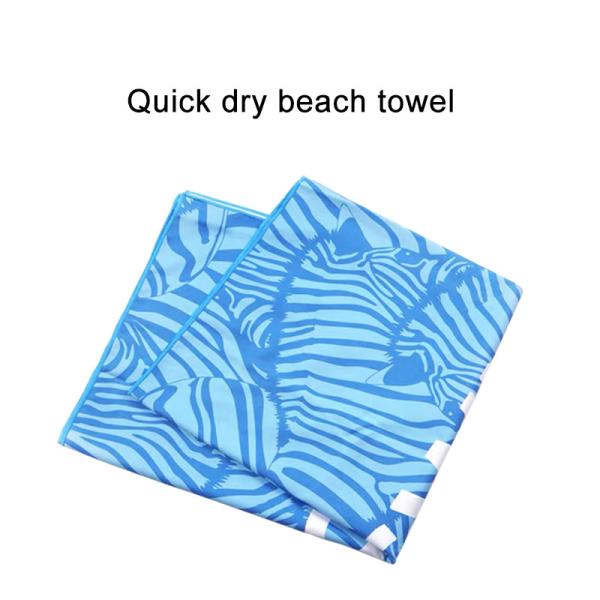 RPET Waffle Microfiber Custom Embroidered Beach Towels Blankets Sample Free