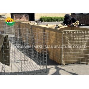 Quality Assembled Security 6mm Bastion Hesco Defensive Sand Filled Wall for sale
