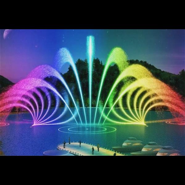 Running Chasing Water Musical Fountain Stainless Outdoor